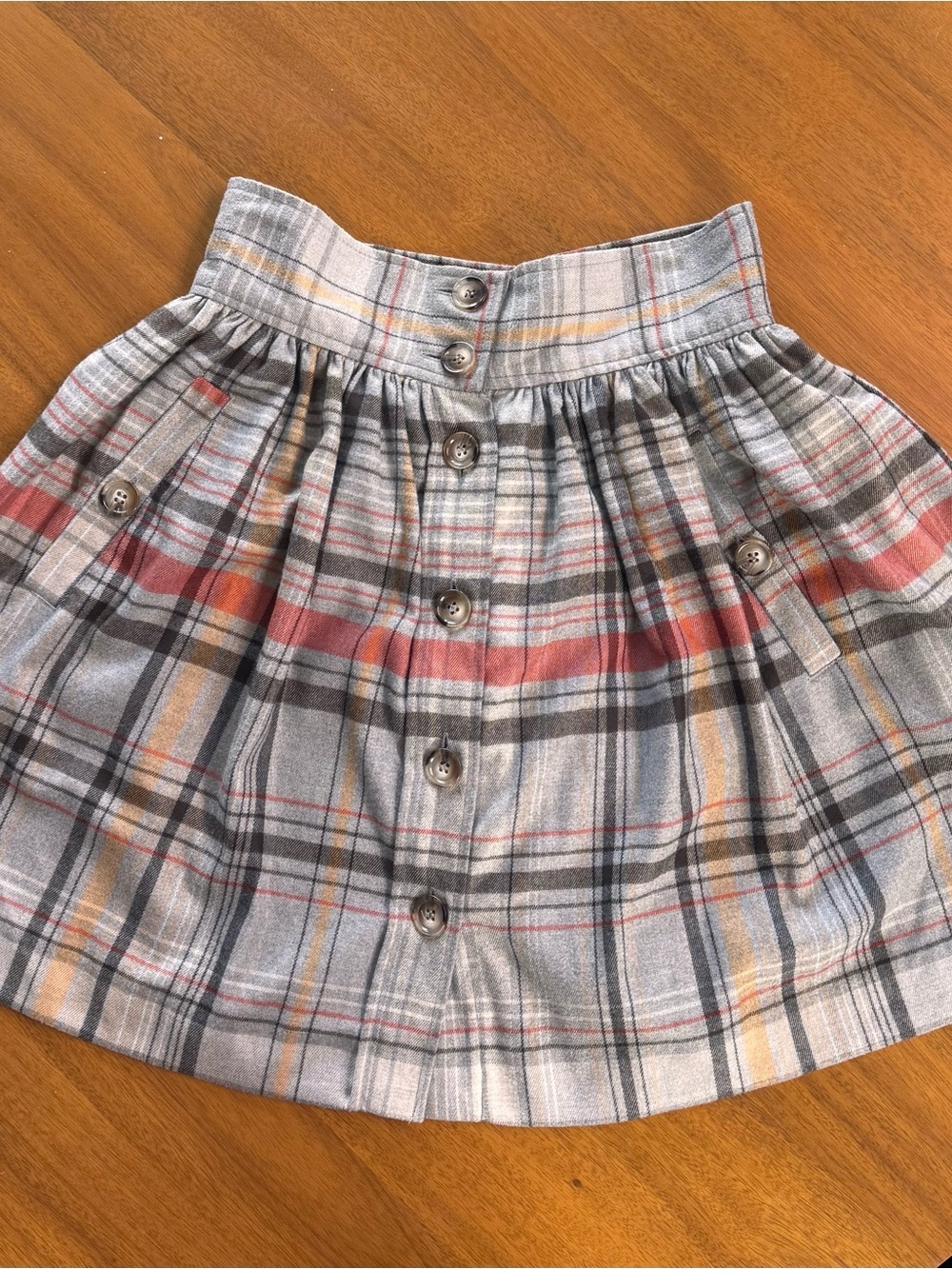 French Connection Plaid Mini Skirt